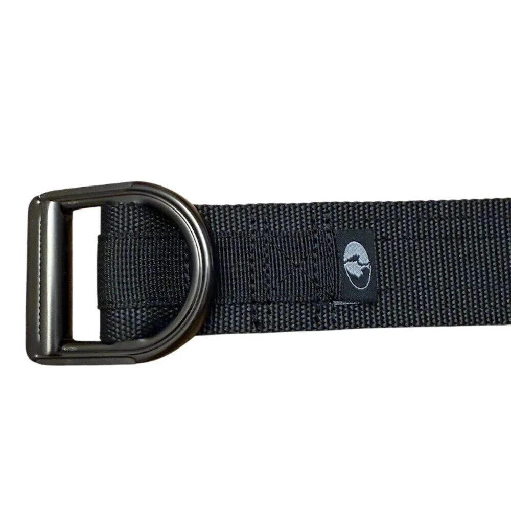 Mossy Oak Black Tactical Adjustable D Ring Belt